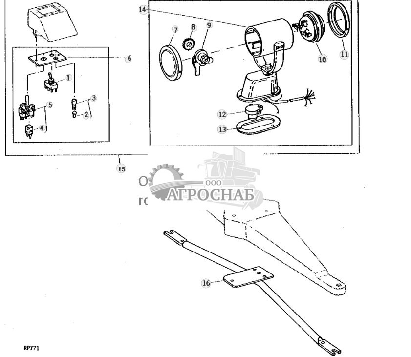 Remote Controlled Spotlight 